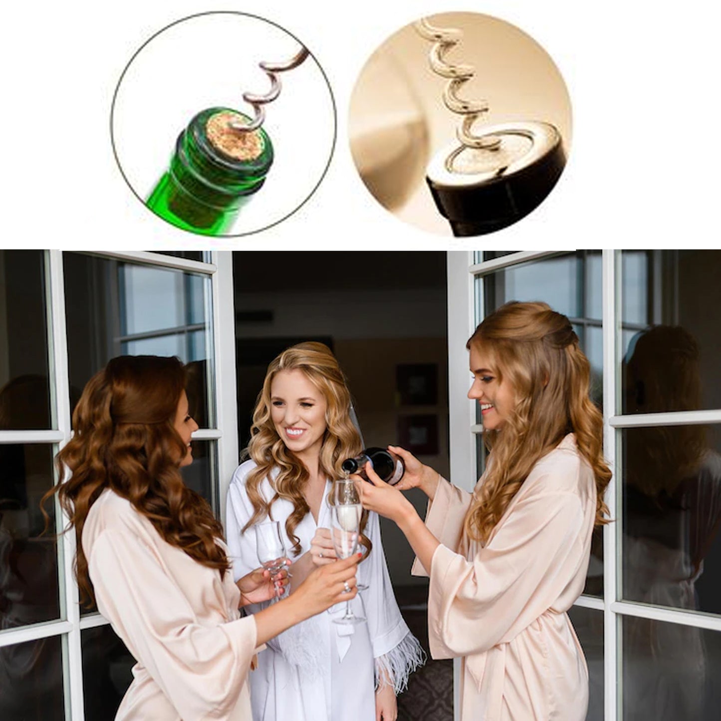 Waiter Wine Corkscrew Bottle Beer Cap Opener For Restaurants Bar Home - Happy Price - Image 4