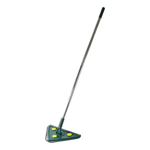 2 In 1 Extendable Triangle Mop Retractable Cleaning Mop Brush  Viper 360 Degree Rotating Floors Wall Cleaning Mop Dust Mop With Telescopic Handle And Reusable Mop Heads (1 Pc) - Happy Price - Image 5