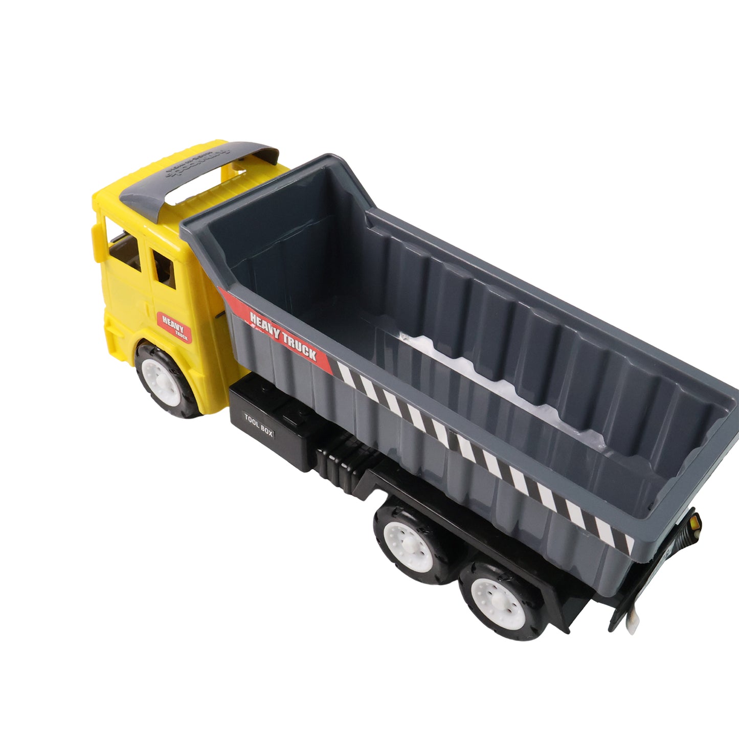 Heavy Duty Friction Dump Truck Toy for Kids (1 Pc) - Happy Price - Image 2