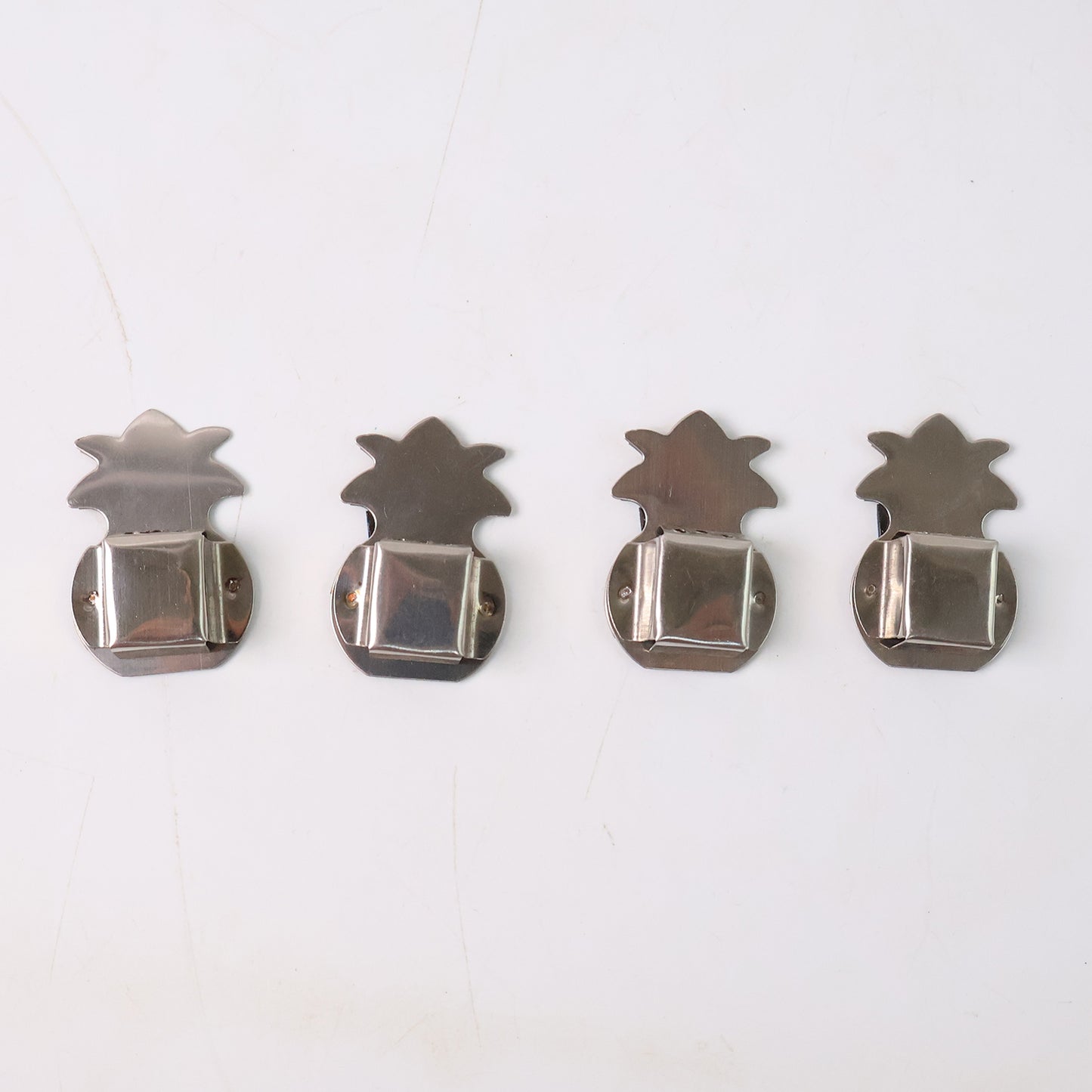 Stainless Steel Wall Mounted Hook Hanger Set (4 Pc) - Happy Price - Image 2