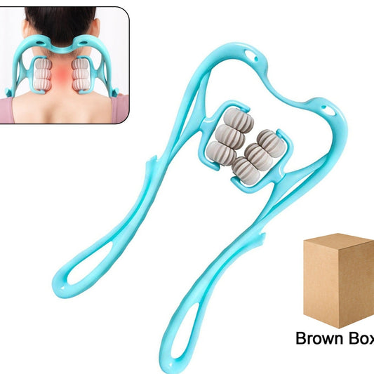 Neck Shoulder Massager Portable Relieving The Back For Men Relieving The Waist Women (1pc) - Happy Price - Image 1