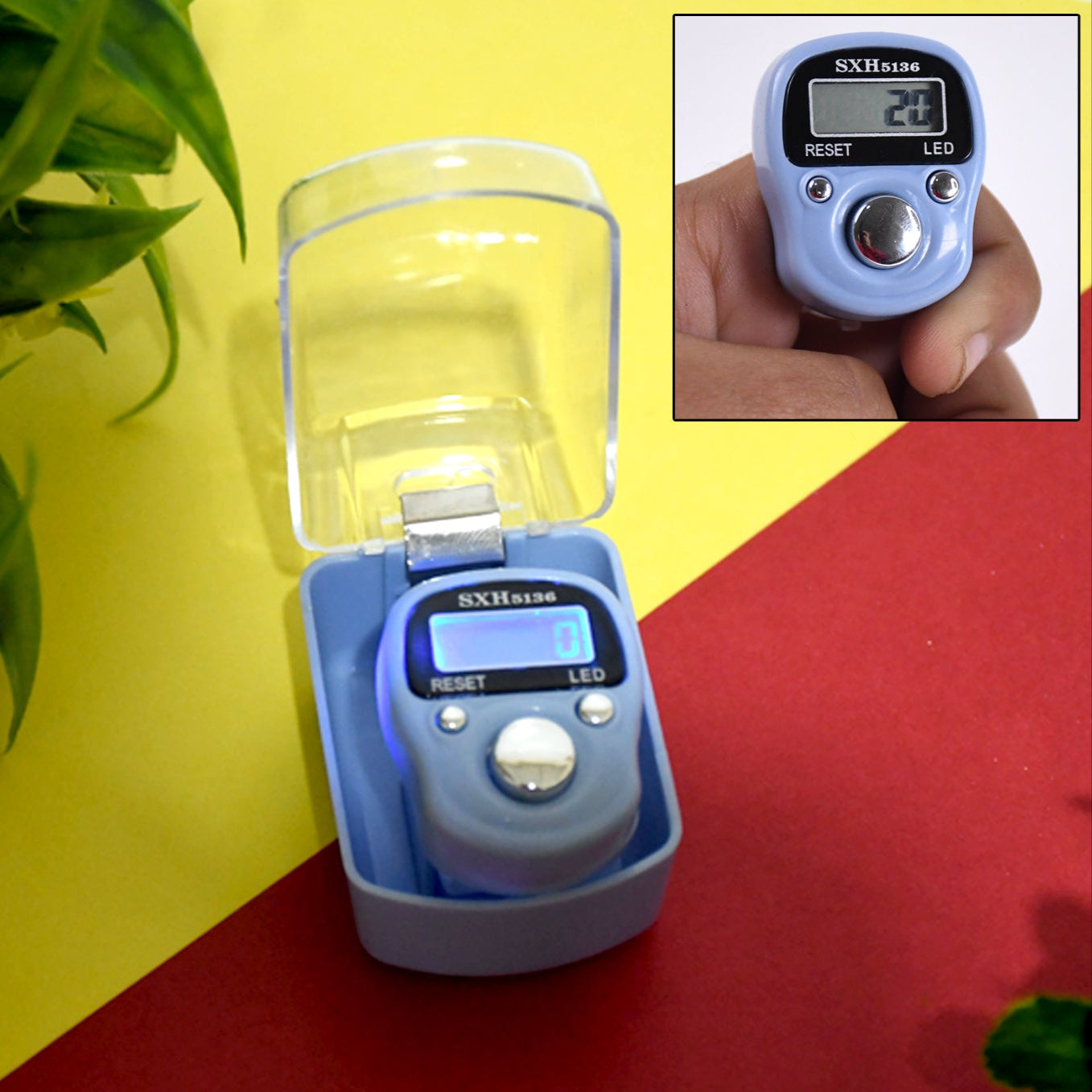Plastic Portable Rotating Digital Finger Counter (1 Pc) - Happy Price - Image 1