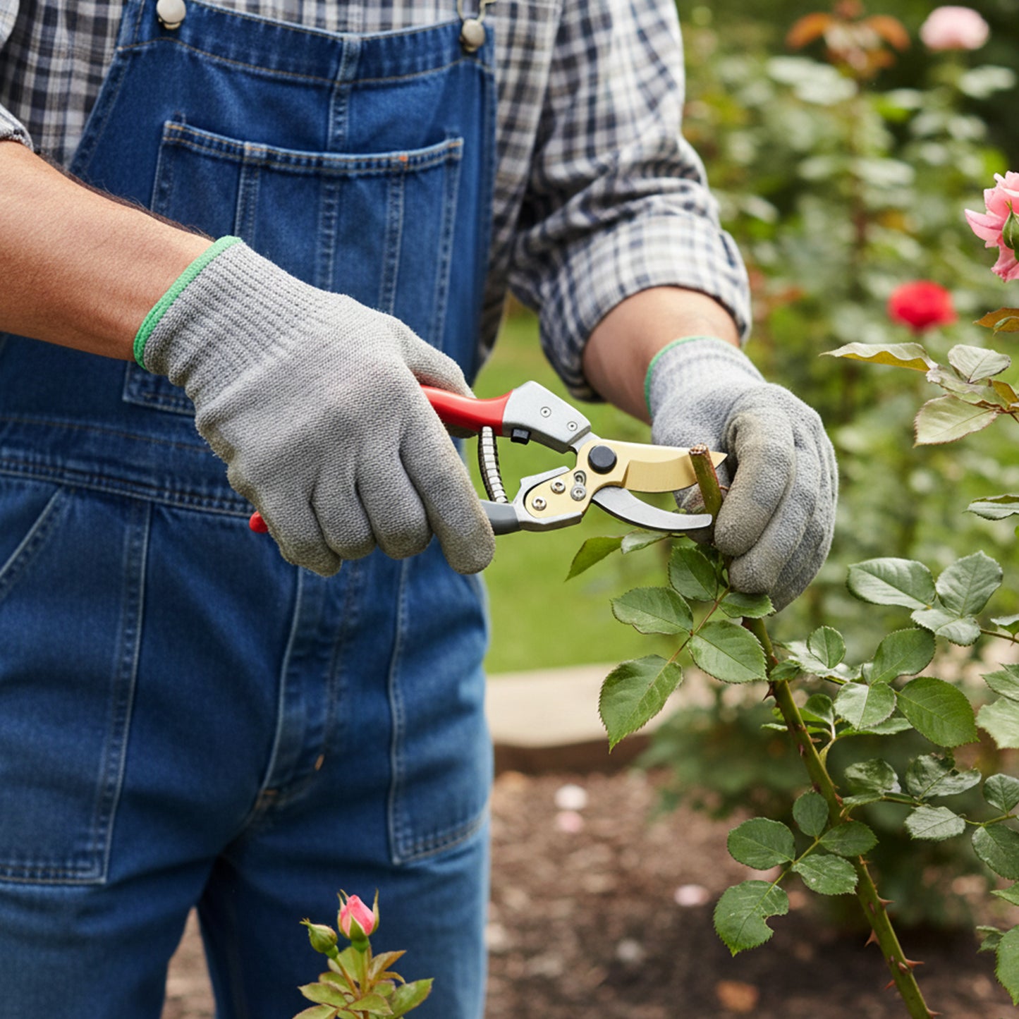 8 Inch Garden Pruning Shears - Sharp Blade Secateurs (1 Pc) - Happy Price - Image 6