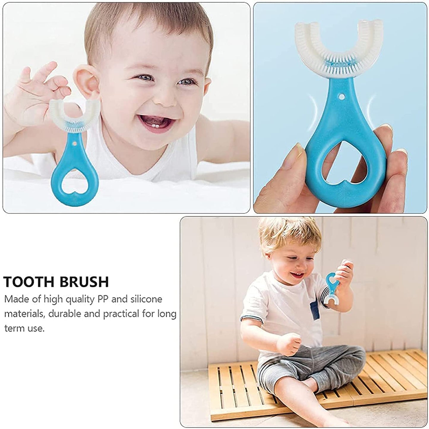 Kids U S Tooth Brush Used In All Kinds Of Household Bathroom Places For Washing Teeth Of Kids Toddlers And Childrens Easily And Comfortably. - Happy Price - Image 3