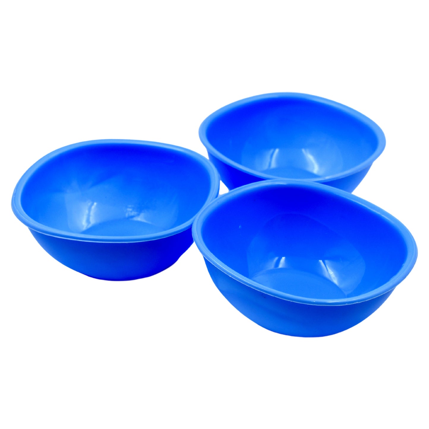 Bpa Free Plastic Bowl Set For Cereal Salad Rice Soup Pasta Snack Bowl Microwave Safe Dishwasher Safe (3 Pcs Set) - Happy Price - Image 4