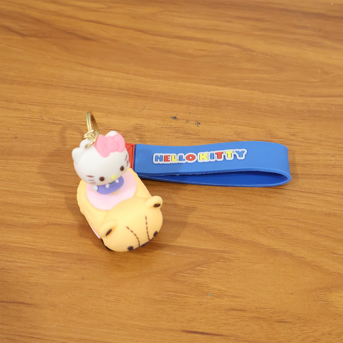 Cute Cat Toy Car Silicone Keychain with Wrist Strap - 1 Pc - Happy Price - Image 7