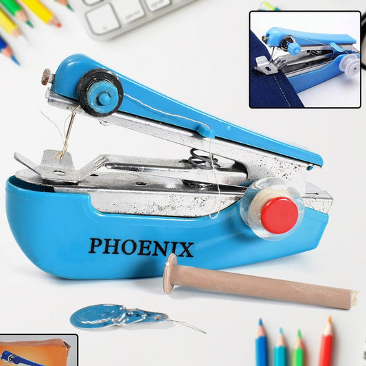 Handy Stitching Stapler Machine Pocket Portable Mini Sewing Cordless Hand-operated Manual Stitch Stapler Sillai Machine For Garment Cloth - Happy Price - Image 1