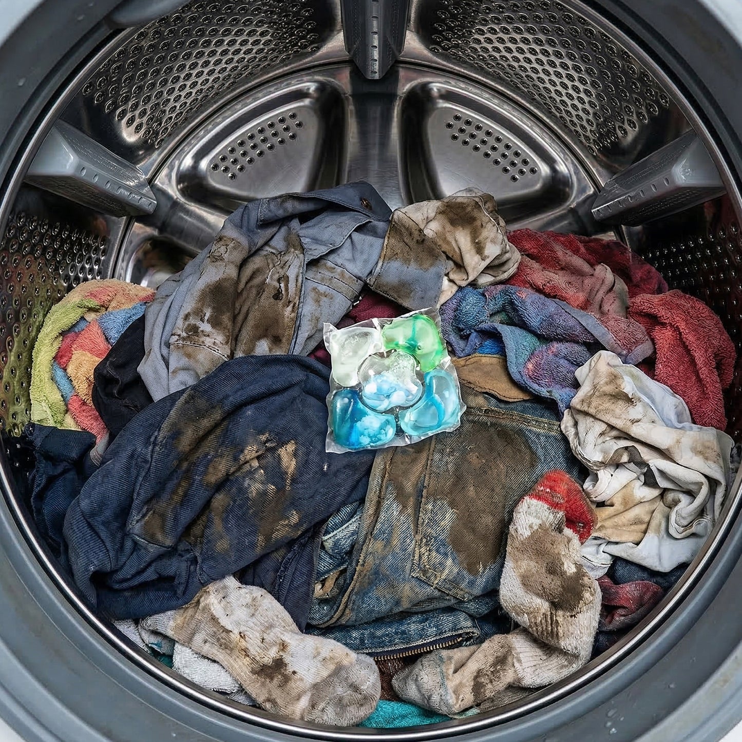 Premium Laundry Detergent Pods - 25 Pcs for Powerful Cleaning - Great Price - Image 3