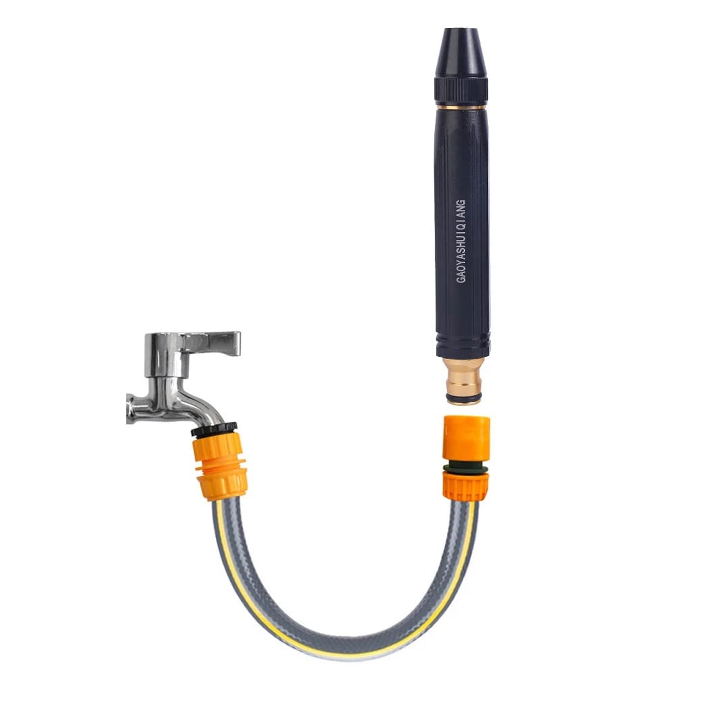 High Pressure Water Gun Nozzle Car Wash Water Gun Nozzle Alloy Garden Nozzle Spray Gun - Happy Price - Image 4