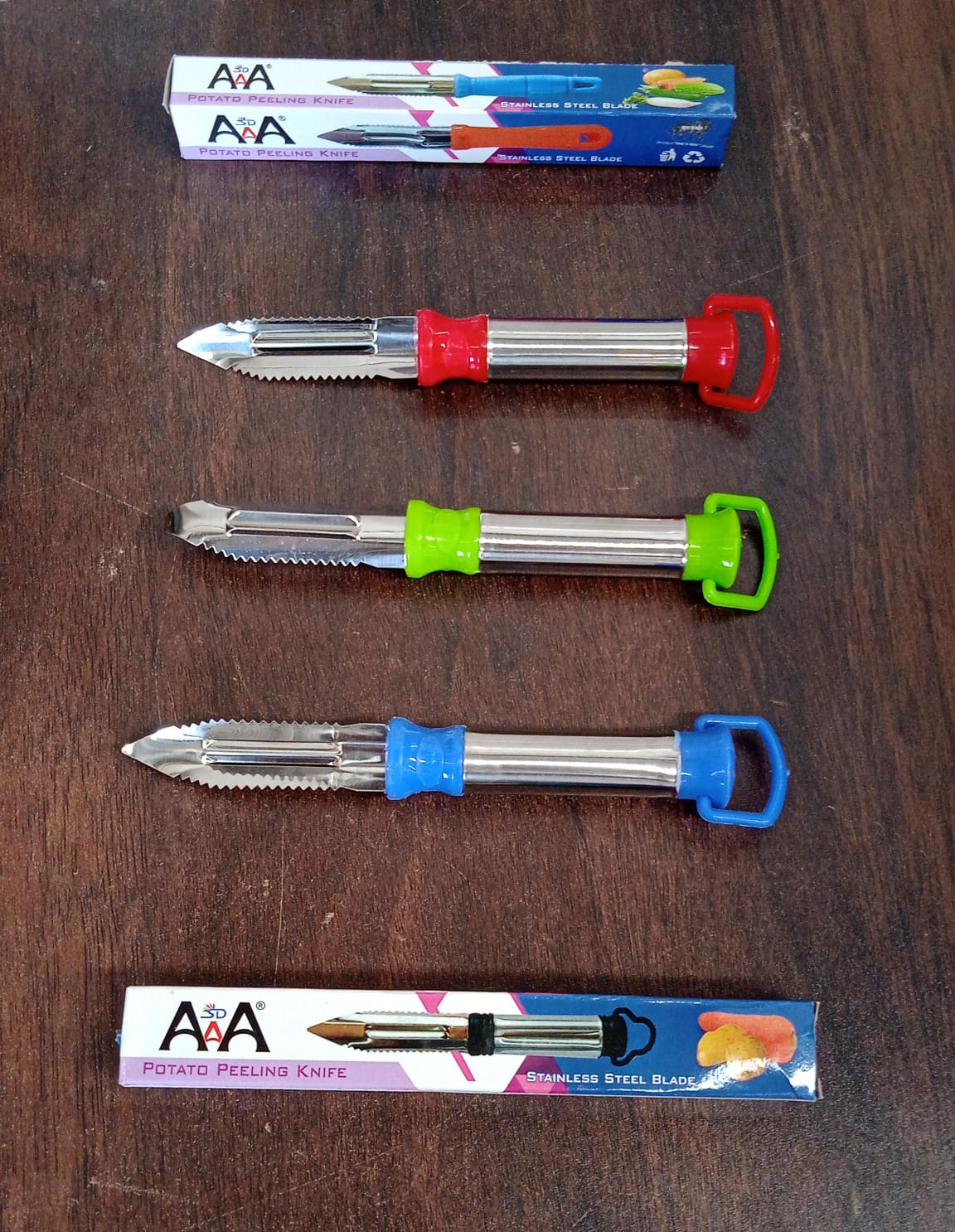 2in1 Multi-purpose Stainless Steel Peeler With Hanging Ring For Vegetables Potato Peeler Carrot Grated Suitable For Peeling And Shredding Fruit And Vegetables Kitchen Accessories Piller (1 Pc) - Happy Price - Image 7