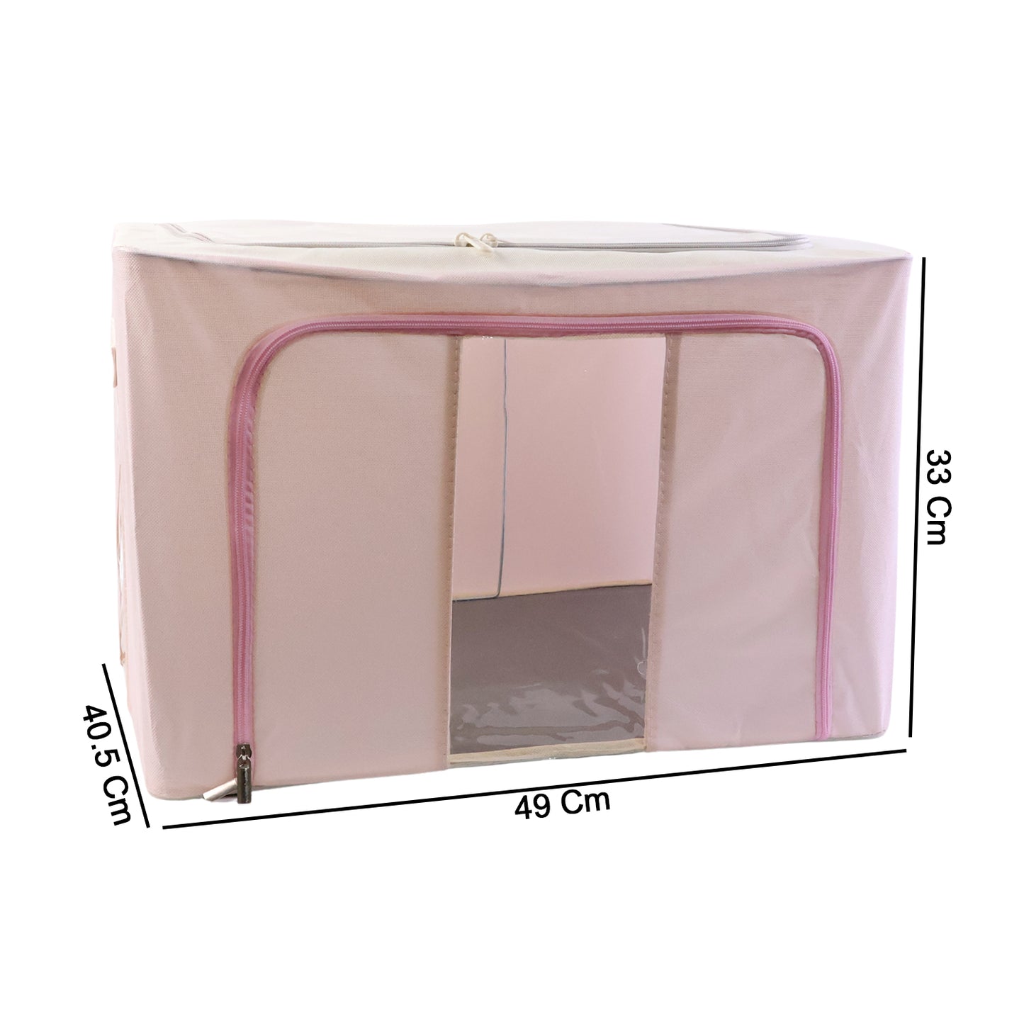 Foldable Fabric Storage Box for Clothes - 33 x 49 CM, 1 Pc - Happy Price - Image 5