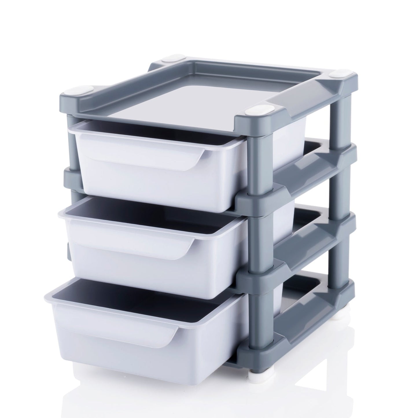 Mini 3 Layer Drawer Used For Storing Makeup Equipments And Kits Used By Womens And Ladies. - Happy Price - Image 6