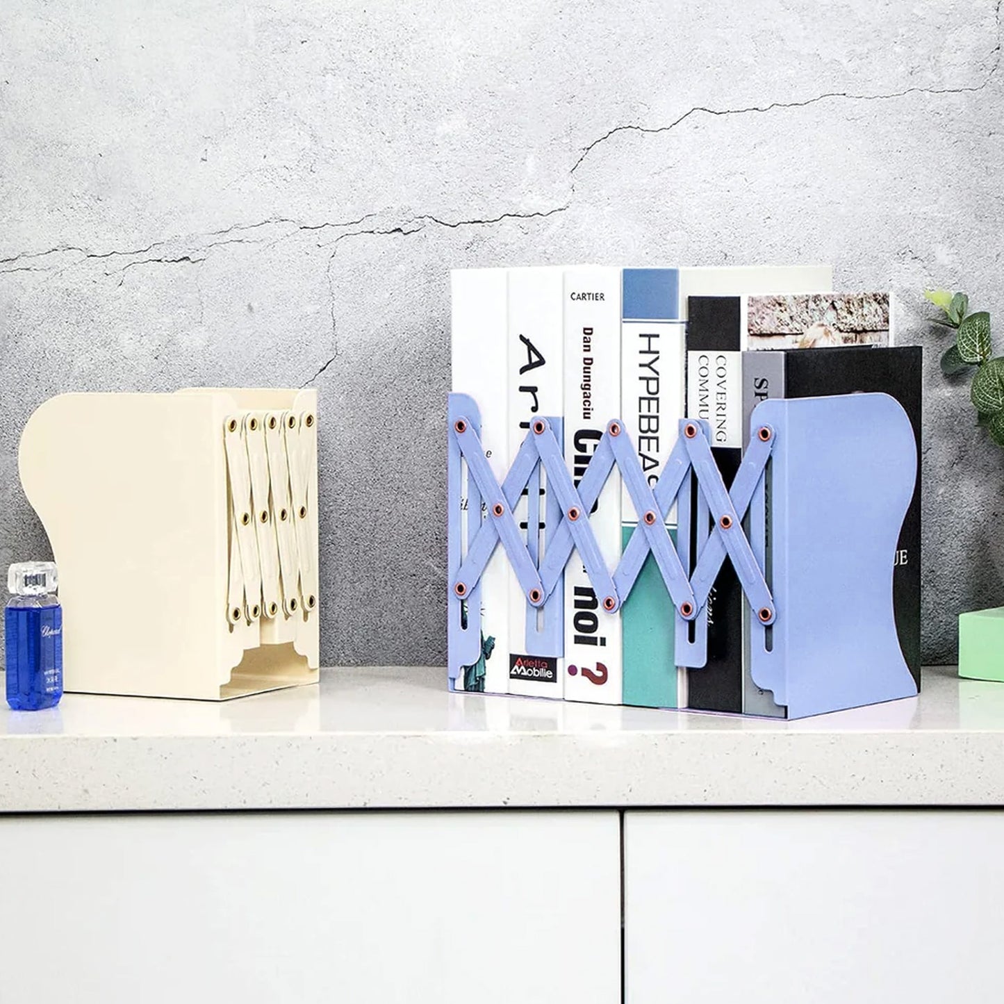 Adjustable Expandable Book Holder Stand (1 Pc) - Scissor Design - Happy Price - Image 3