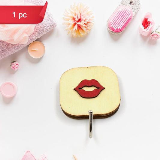 17871 Wooden Cartoon Hook Wall Hanging Hooks Wall Storage Hook Wall Mounted Hat Hooks Wall Coat Hooks Hanger Backpack Hook Clothes Hook Office Towel Hook Clothing Iron (1 Pc) - Happy Price - Image 1