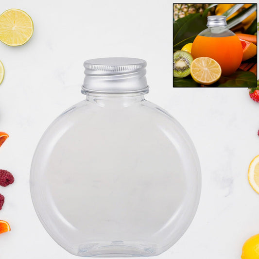 Multipurpose Transparent Round Clear Plastic Container (1 Pc) - Happy Price - Image 1