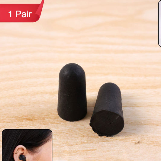 Comfortable Soft Earplugs for Noise Reduction - 1 Pair - Happy Price - Image 1