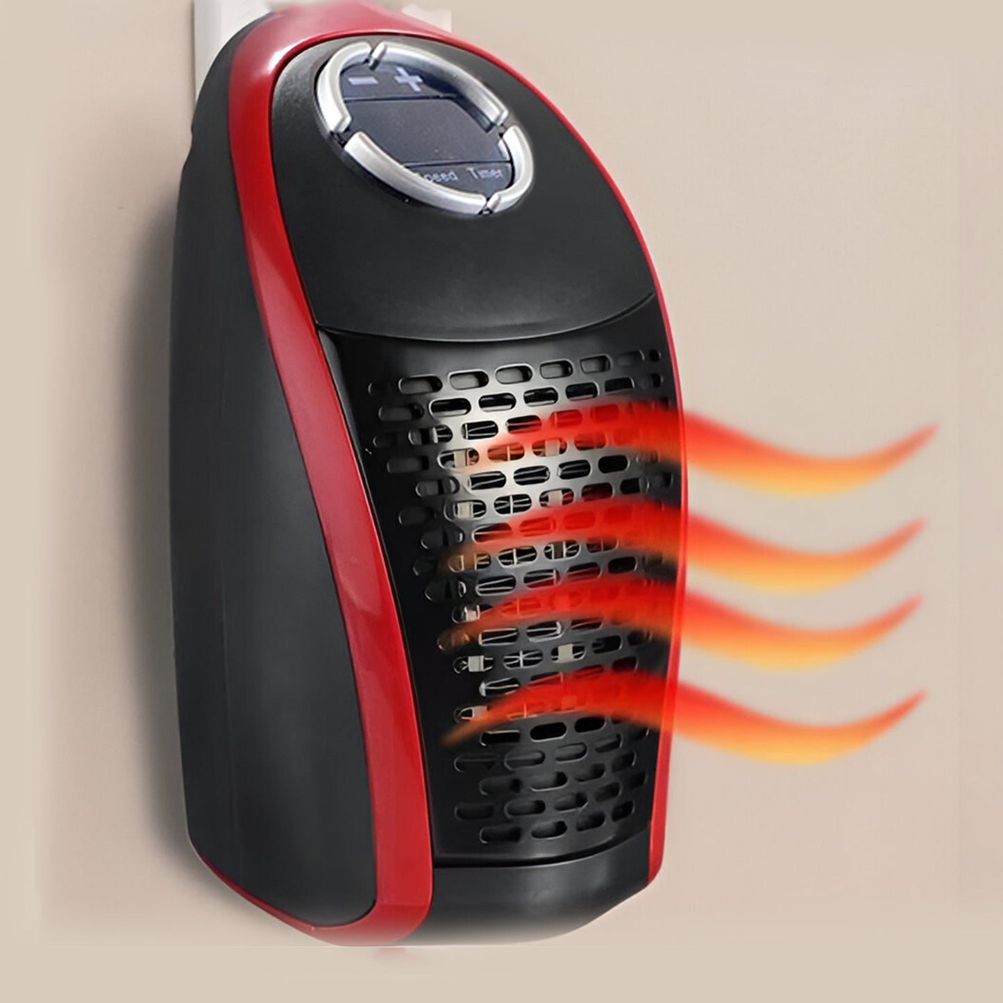 400W Wall Plug Room Heater with Remote - Compact Personal Space Heater - Happy Price - Image 5