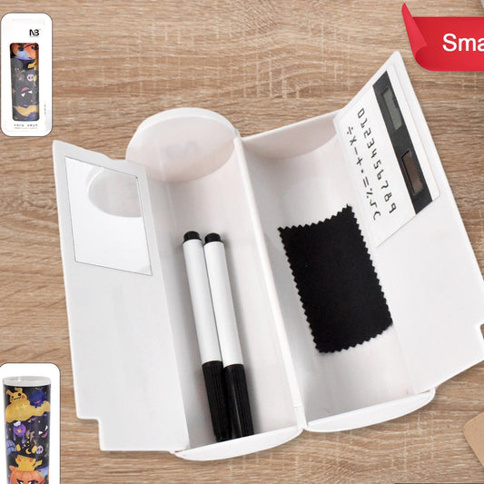 Small Multifunctional Fancy Pencil Box Double Sided Pencil Cases (1 Set) - Happy Price - Image 1