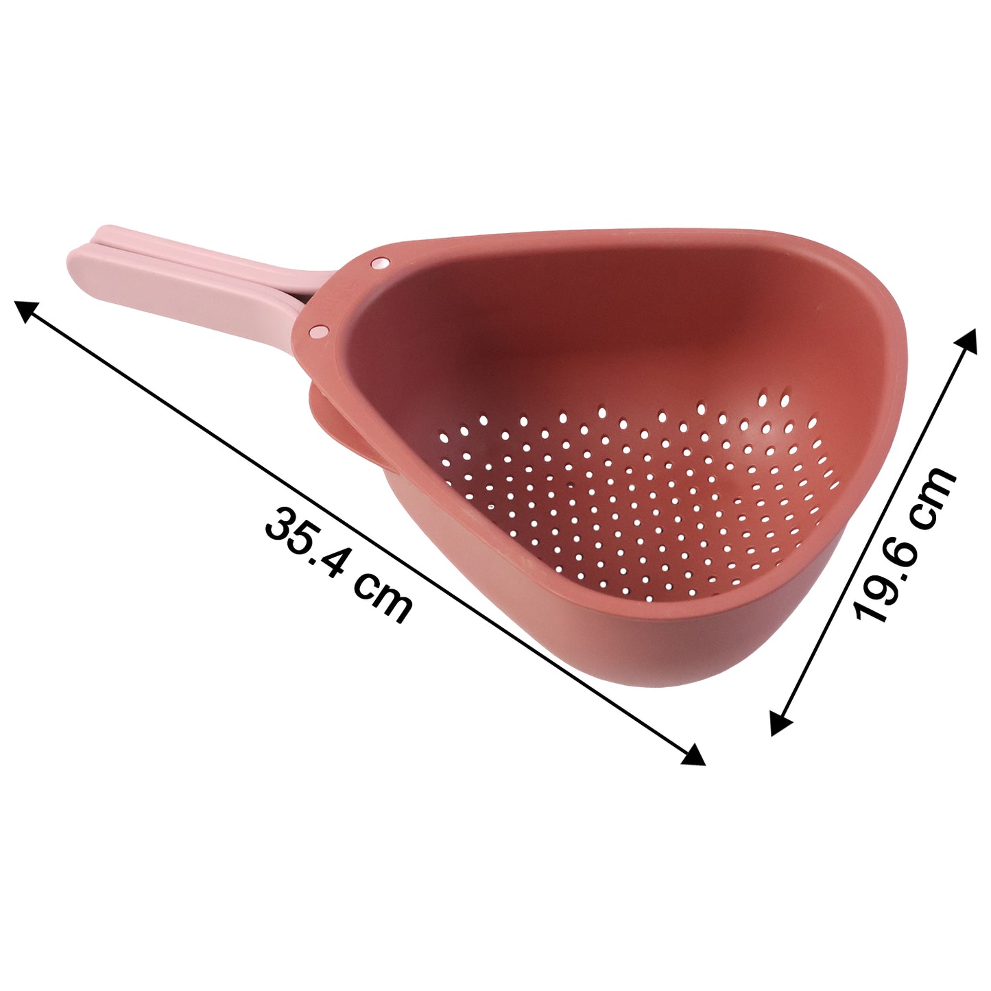 Foldable Kitchen Colander with Handle and Drain Base - 1 Pc - Happy Price - Image 6