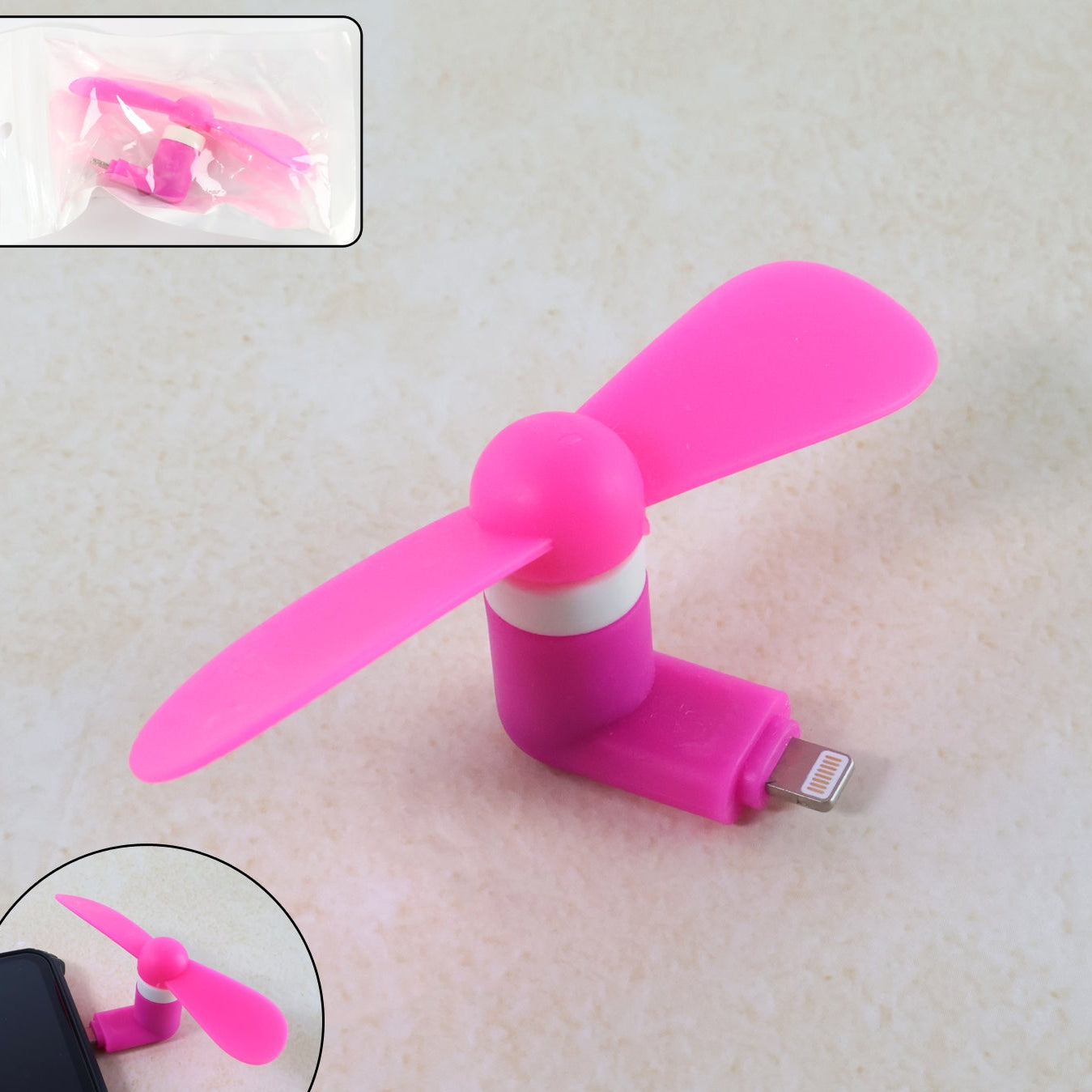 Mini Mobile Phone Cooling Fan - 1 Pc - Happy Price - Image 1