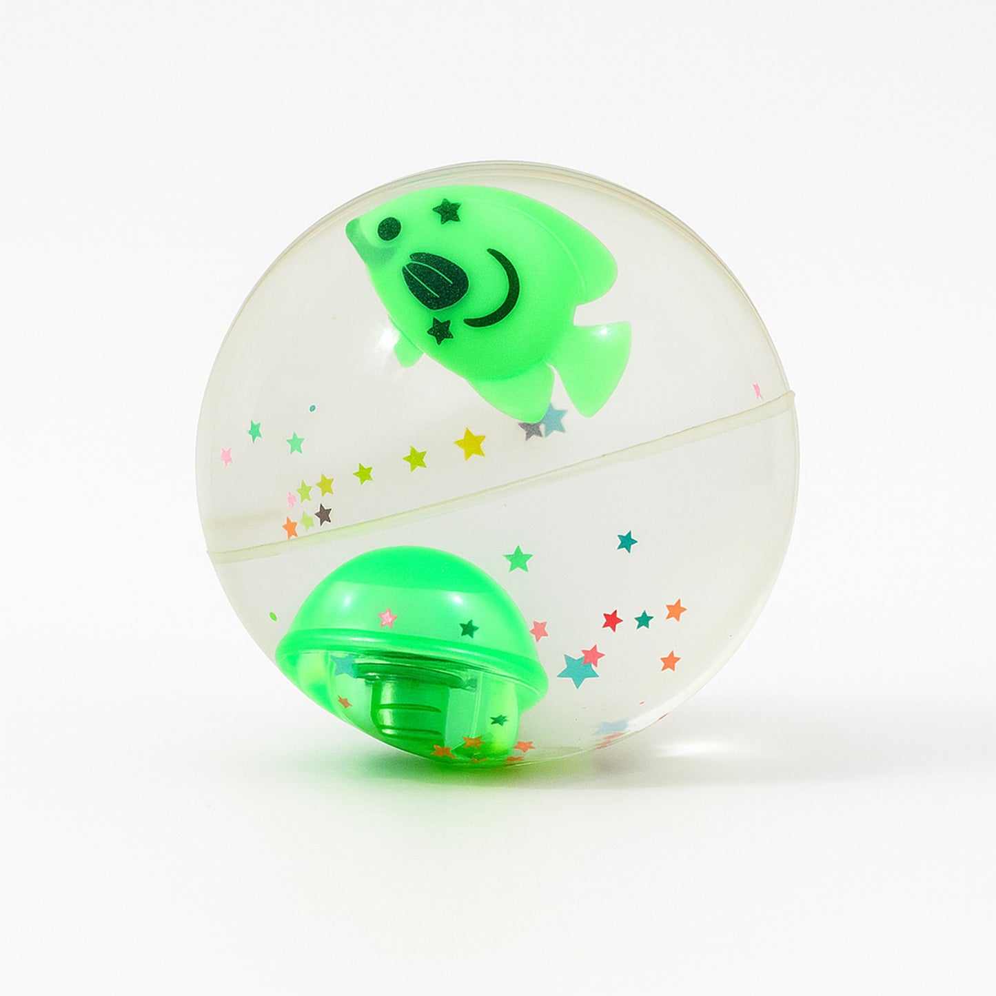 Impact-Activated LED Bouncy Fish Ball Toy - Flashing Sensory Ball (1 Pc) - Happy Price - Image 4