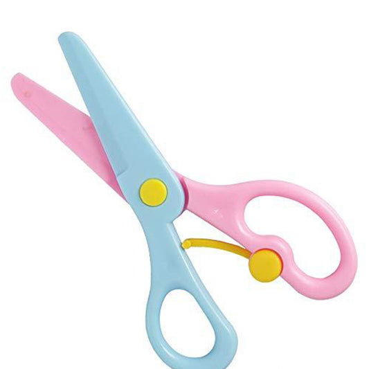 Kids Handmade Plastic Safety Scissors Safety Scissors - Happy Price - Image 1