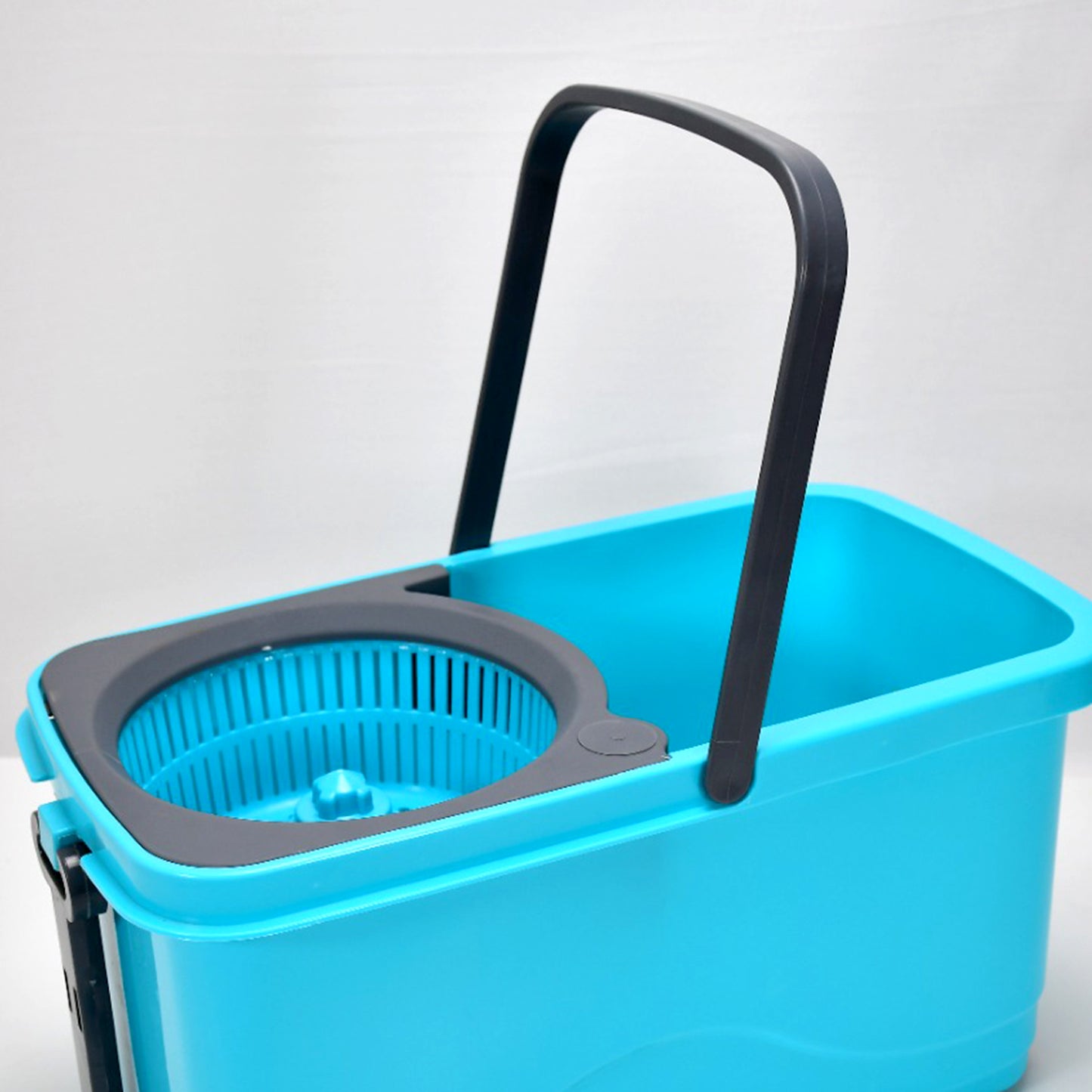 Spin Mop with Wheels and Wringer Bucket for Easy Floor Cleaning - Happy Price - Image 6