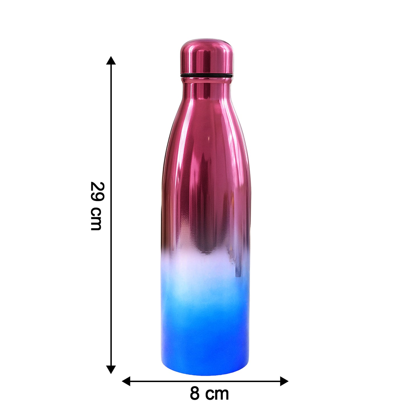 Stainless Steel Water Bottle (Approx 1000ml  1 Pc) - Happy Price - Image 3