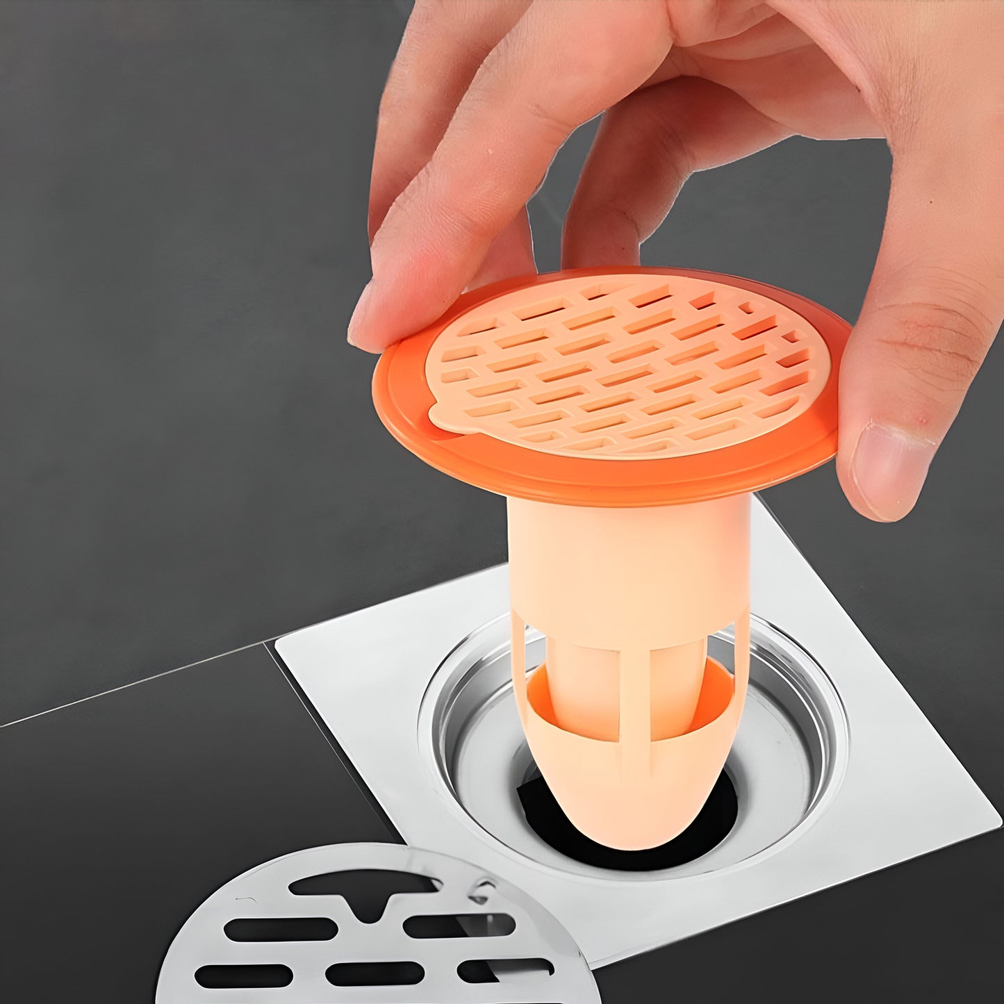 Plastic Floor Drain Strainer with Hair Catcher - 1 Pc - Happy Price - Image 5