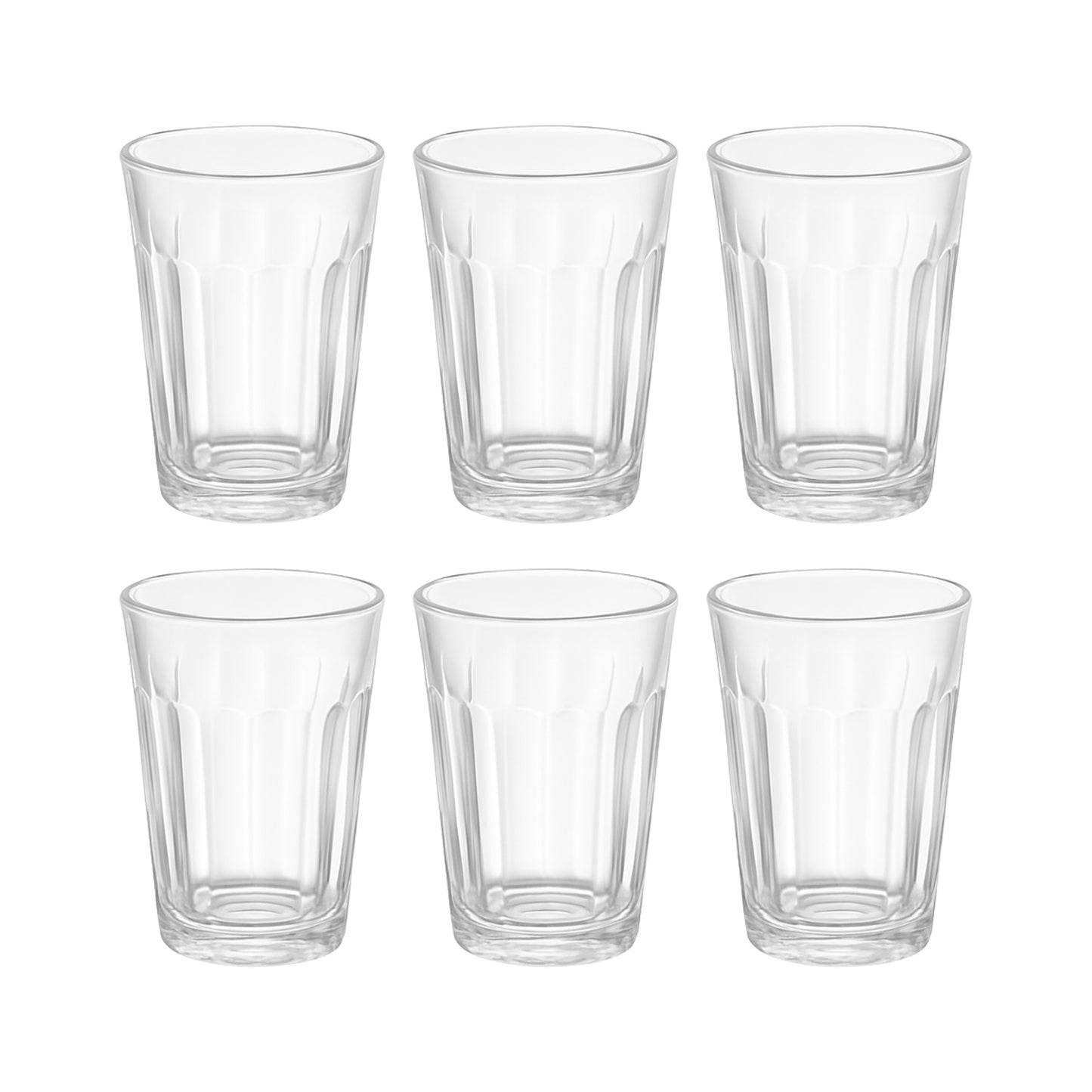 Transparent Polycarbonate Chai Pyali Tea Glass Set - 130ml, 6 Pcs - Happy Price - Image 2