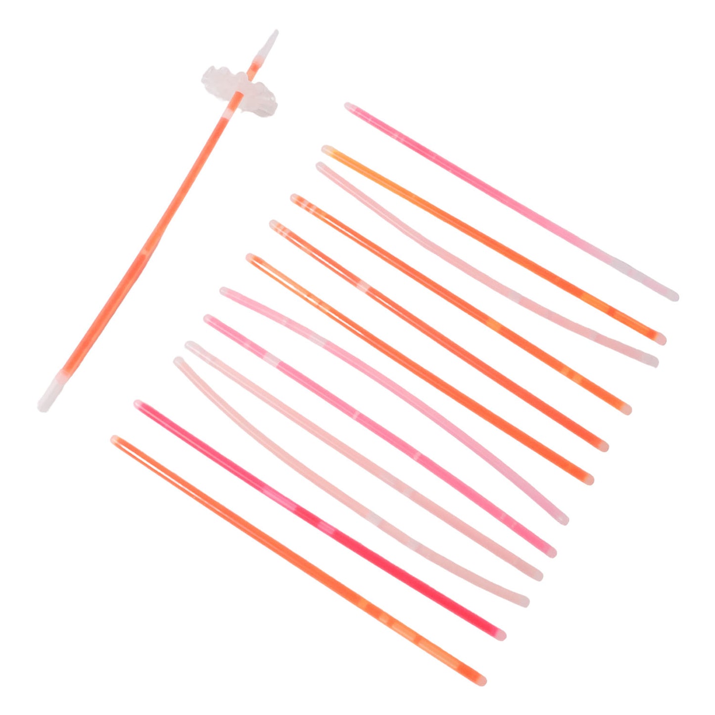 Neon Glow Stick Toy Set for Kids - 13 Flexible Wands with Connector - Happy Price - Image 4