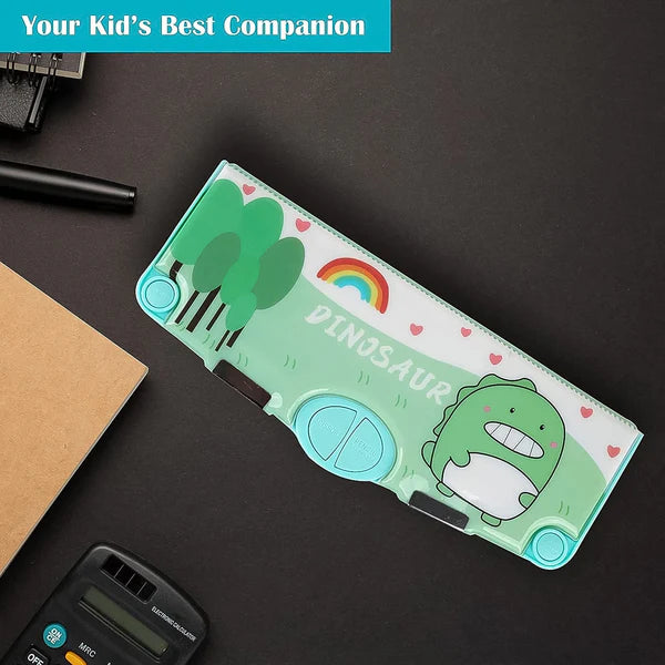 Magnetic Pop-Up Pencil Box for Students - Happy Price - Image 4