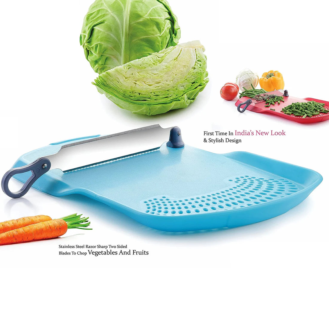 Apex Cut N Wash Multipurpose Chopping Board Set - Happy Price - Image 3