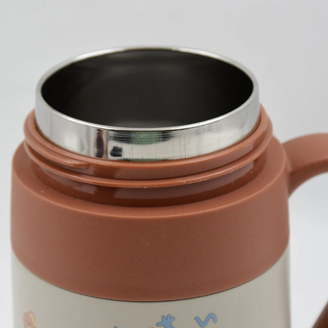 Stainless Steel Insulated Mug with Handle - 550 ML - Happy Price - Image 3