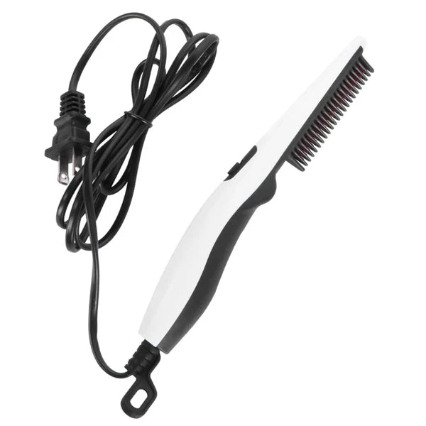 Portable Electric Hair Straightener Comb for Smooth Hair & Beard (1 Pc) - Happy Price - Image 5
