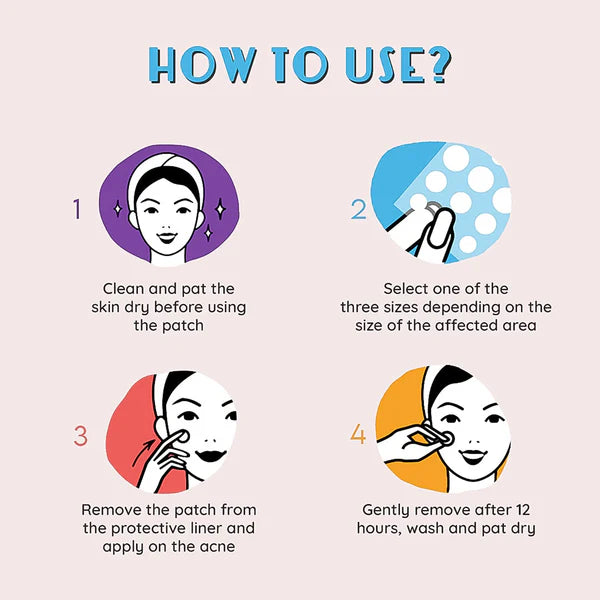 Pimple Patches for Face - 1 Sheet Set - Happy Price - Image 4