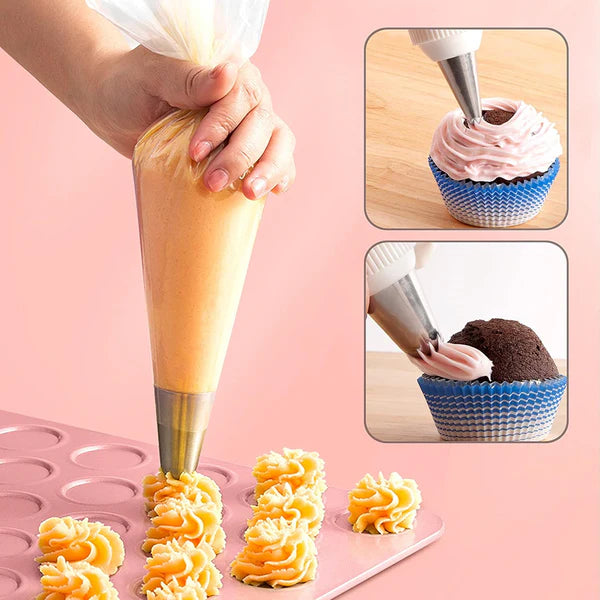55-Piece Cake Decorating Nozzle Set for Pastry Art - Happy Price - Image 3