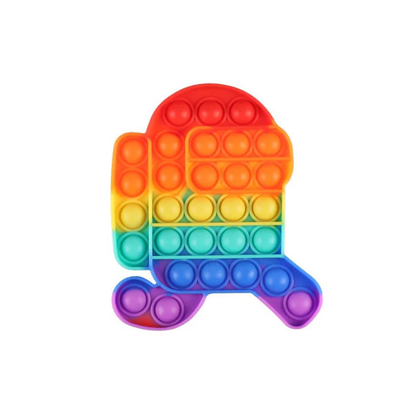 Among Us Character Running Fidget Toy - Silicone - Happy Price - Image 4