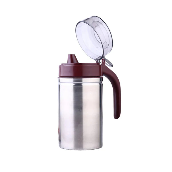 Stainless Steel Oil Dispenser, 500ml Oil Container with Precision Nozzle - Happy Price - Image 4