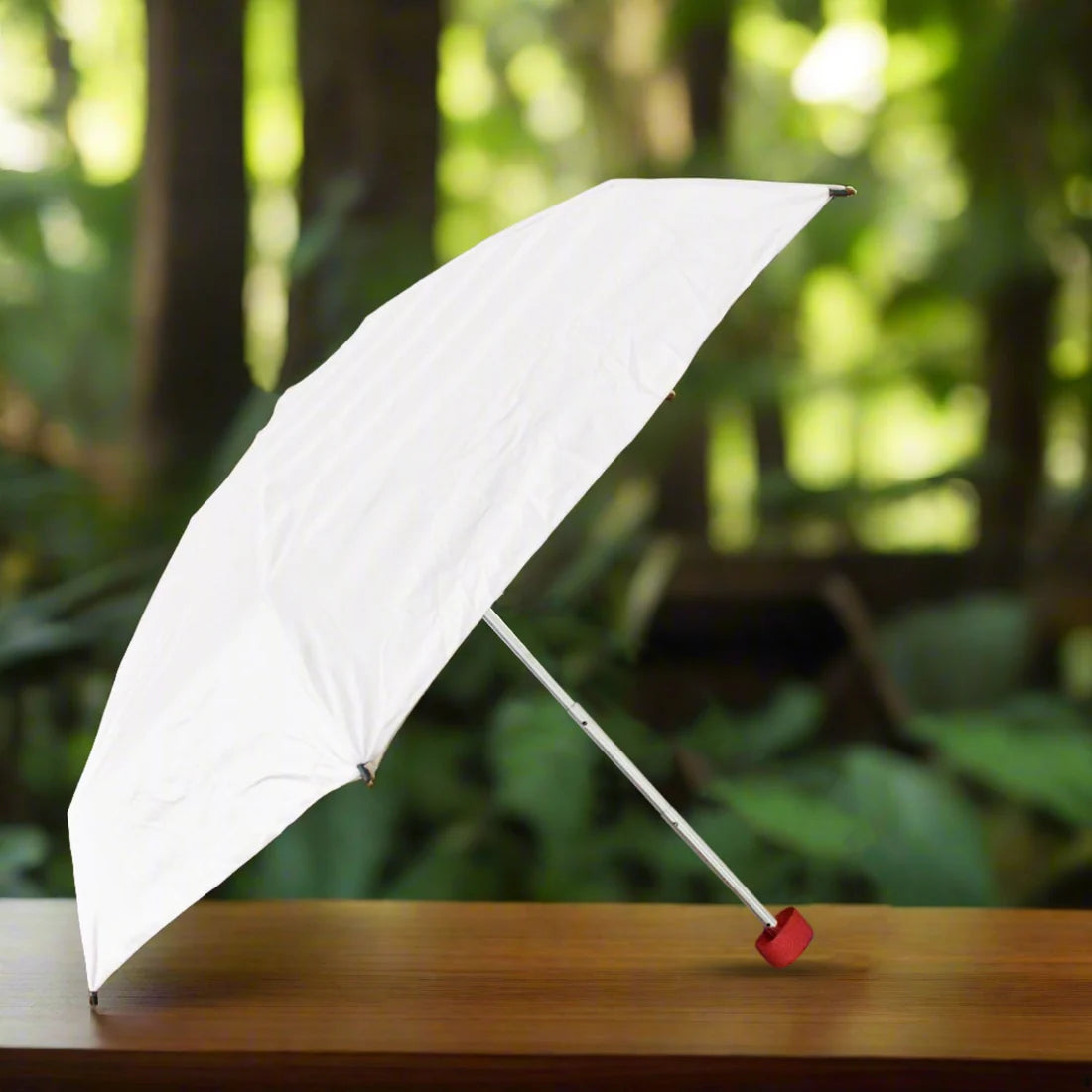 Solid Foldable Umbrella for Sun and Rain Protection (1 Piece) - Happy Price - Image 6