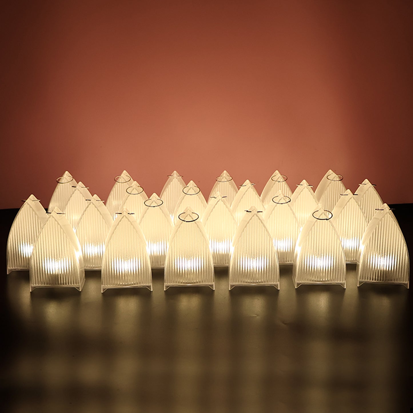 24 Pcs Transparent LED Candle Lights - Flameless Battery Operated Decorative Tealights - Happy Price - Image 5