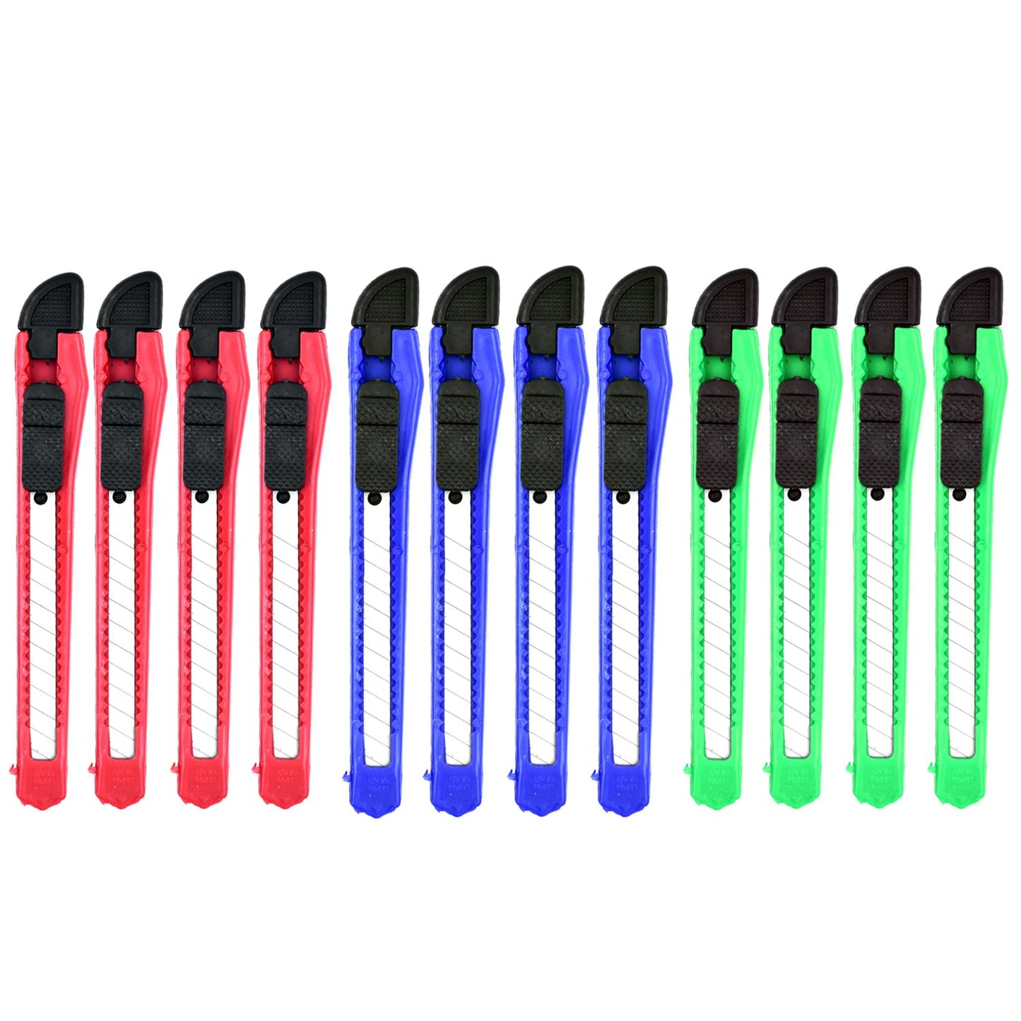 Paper Cutter Stationary Item Standard Quality Knife ( 12pc Set ) - Happy Price - Image 7