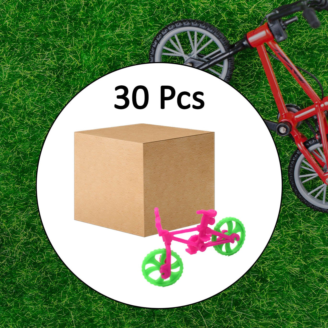 30pc Small Bicycle Toy  For Kids - Happy Price - Image 1