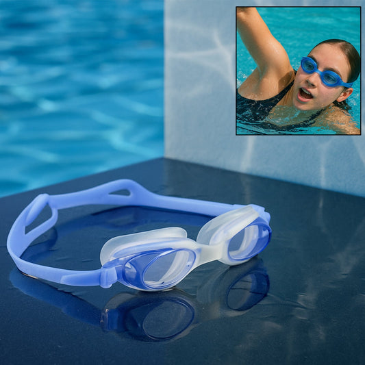 Adjustable Anti-fog Swimming Goggles With Uv Protection And Soft Silicone Strap - Happy Price - Image 1