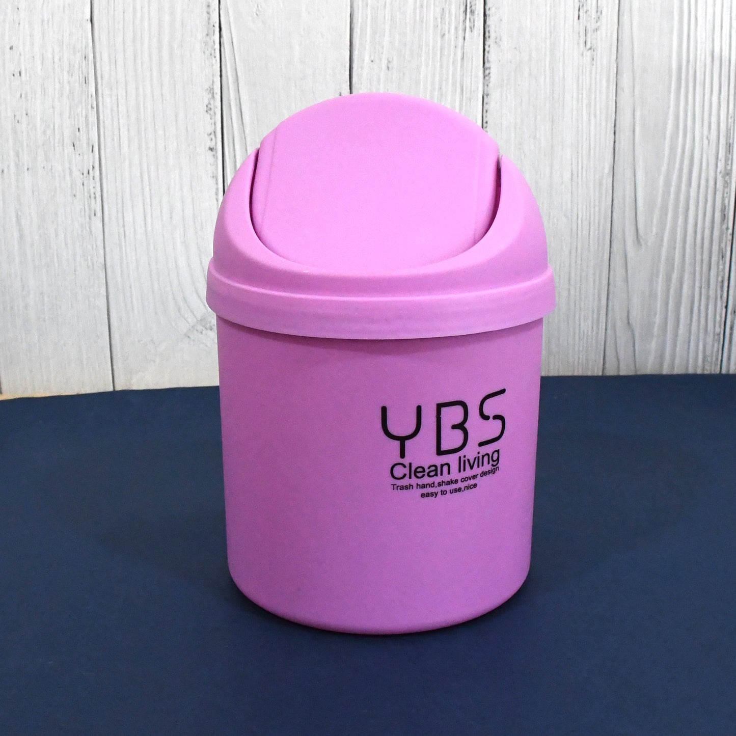 Mini Trash Can With Lid Small Tiny Trash Bin (18x13 Cm  1 Pc) - Happy Price - Image 2