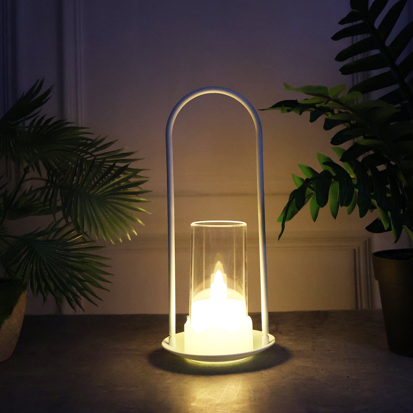 Set of 6 Big Wind Light Style Flameless LED Candles, Decorative Warm Flicker - Happy Price - Image 4