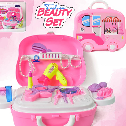 Beauty Make Up Case And Cosmetic Set - Happy Price - Image 1