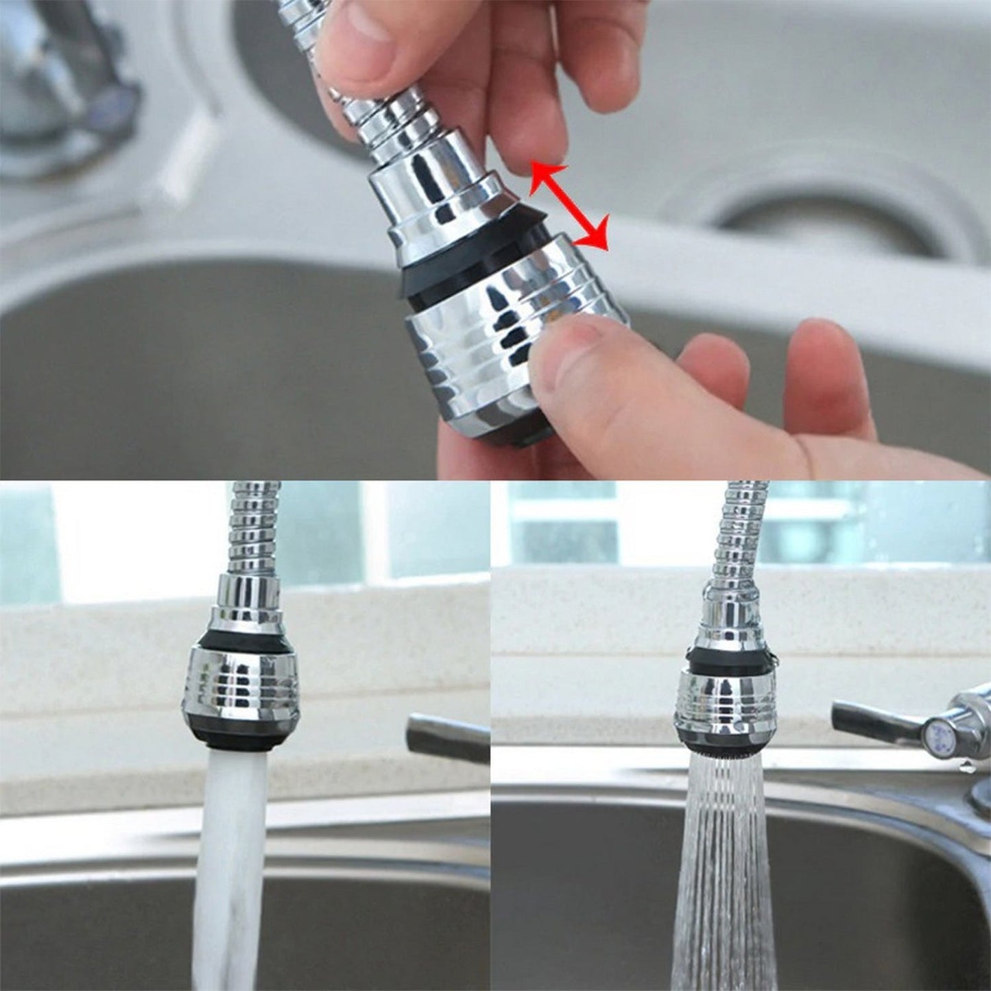 9006 Flexible Water Sprayer And Sprinkler Used For Watering And Washing Types Of Things. - Happy Price - Image 3
