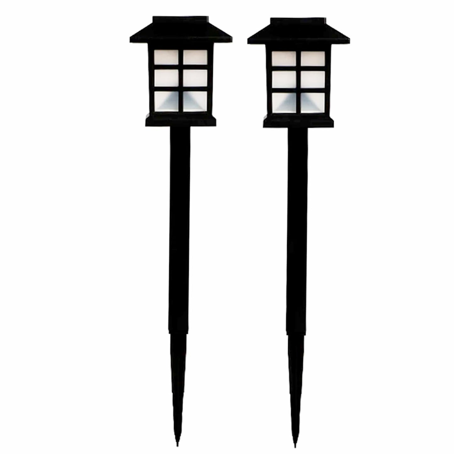 Solar Garden Lights Outdoor Solar Landscape Lights Waterproof Outdoor Solar Lights Walkway For Patio Lawn Yard And Landscape (Pack Of 2) - Happy Price - Image 4