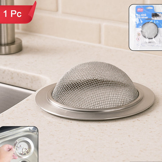 Stainless Steel Sink Strainer for Kitchen Drains - Rust-Resistant, Anti-Clog Filter (1 Pc) - Happy Price - Image 1